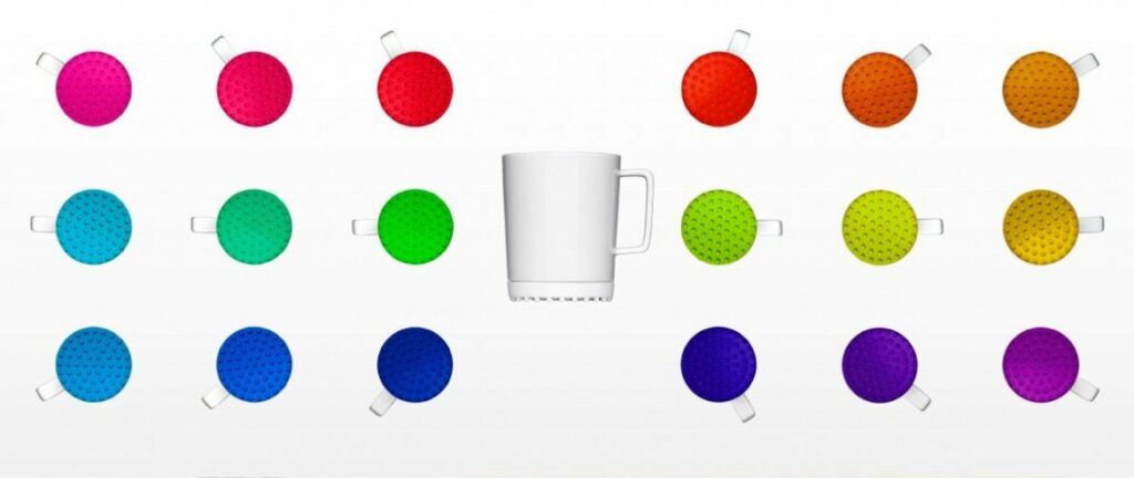 Auswahl an Pads für die Softpad Mug