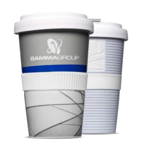 Original Coffee to Go Becher aus Porzellan mit Gravur