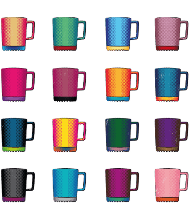 The Art of Branding: Tassen und Becher als Werbeartikel. Die Softpad Mug als Pop Art Star