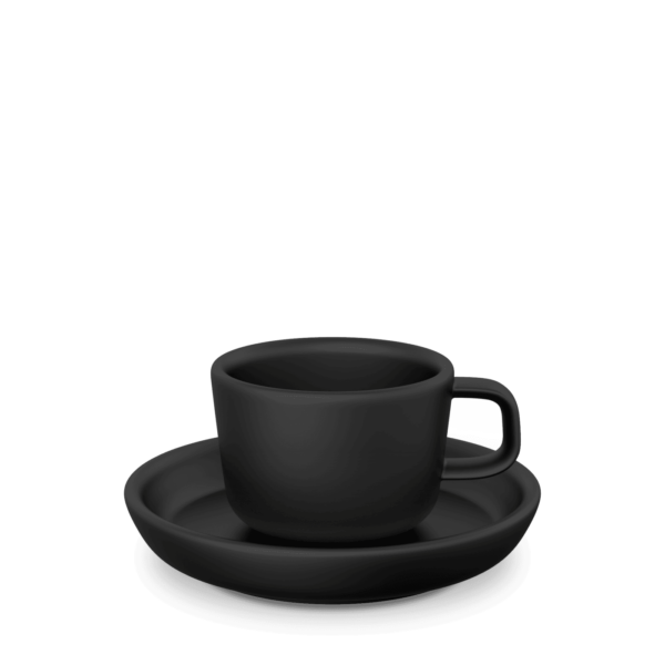 Form 732B Espressotasse Costa Verde, black