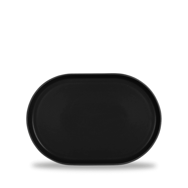 Form 735b Servierplatte Costa-Verde black
