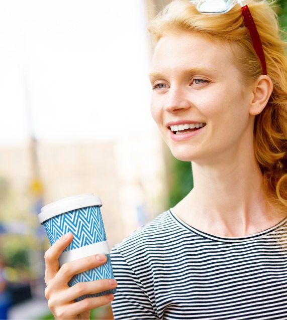 Lifestyle für unterwegs - Coffee to Go Mehrwegbecher