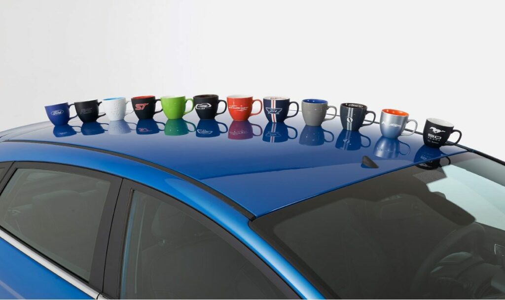 Bedruckte Merchandising Tassen gibts bei Mahlwerck Porzellan - Ford Lifestyle