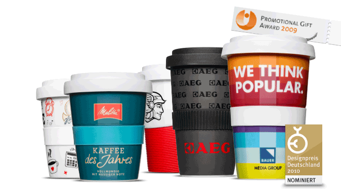 Kaffeebecher to Go zum Bedrucken - Werbeartikel Award
