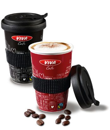 Coffee to Go - OMV Mehrwegbecher Viva aus Porzellan