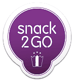 Snack2Go Logo - Mahlwerck Porzellan