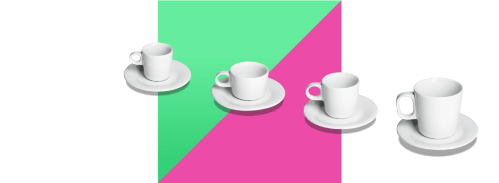 Die Joonas Serie, Tasse im skandinavischen Design von Mahlwerck Porzellan