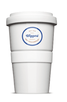 Kaffeebecher to Go mit Firmenlogo bedrucken - Mahlwerck Porzellan