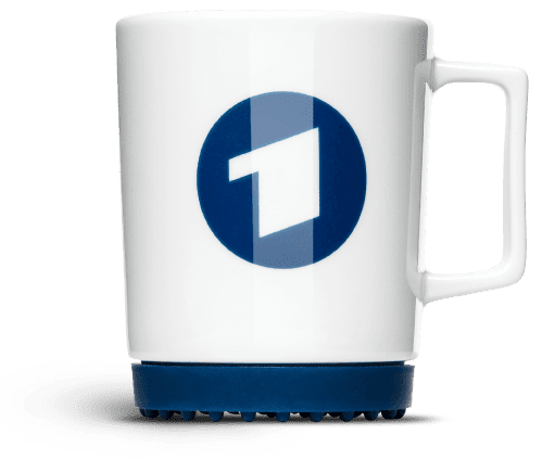 Die Nummer Eins: Tasse zum Bedrucken – Softpad Mug von Mahlwerck Porzellan für die ARD