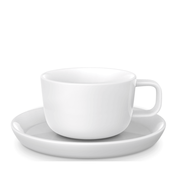 Form 731W Teetasse Costa Verde mit Untertasse